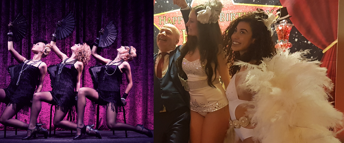 Meerdere Acts Thema Burlesque